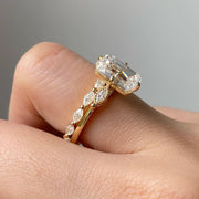 Marquise Eternity Diamond Wedding Band